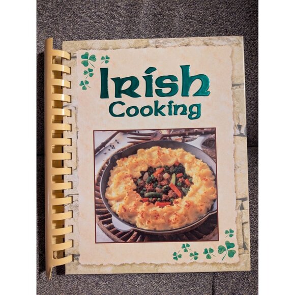 Irish Cooking Spiral-Bound Recipe Book By Publications International Ltd Featuri - Picture 1 of 3